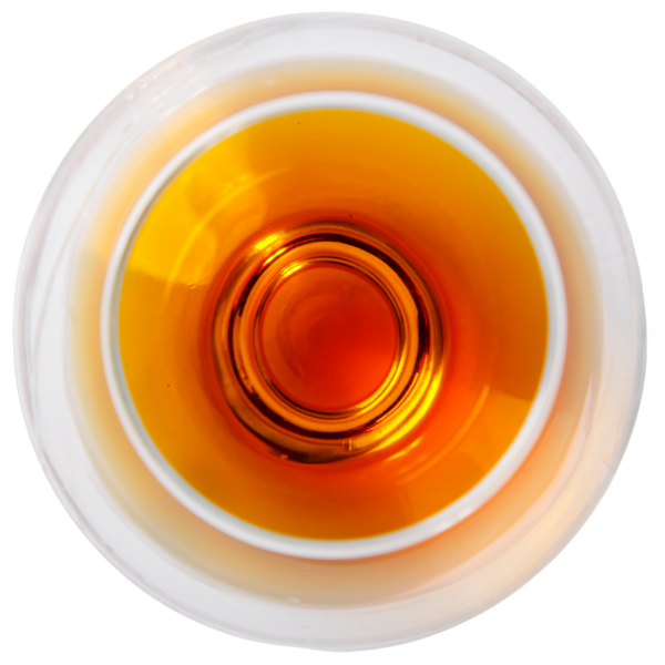 verre vu du haut